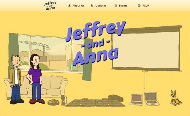 Screenshot of Jeffrey and Anna